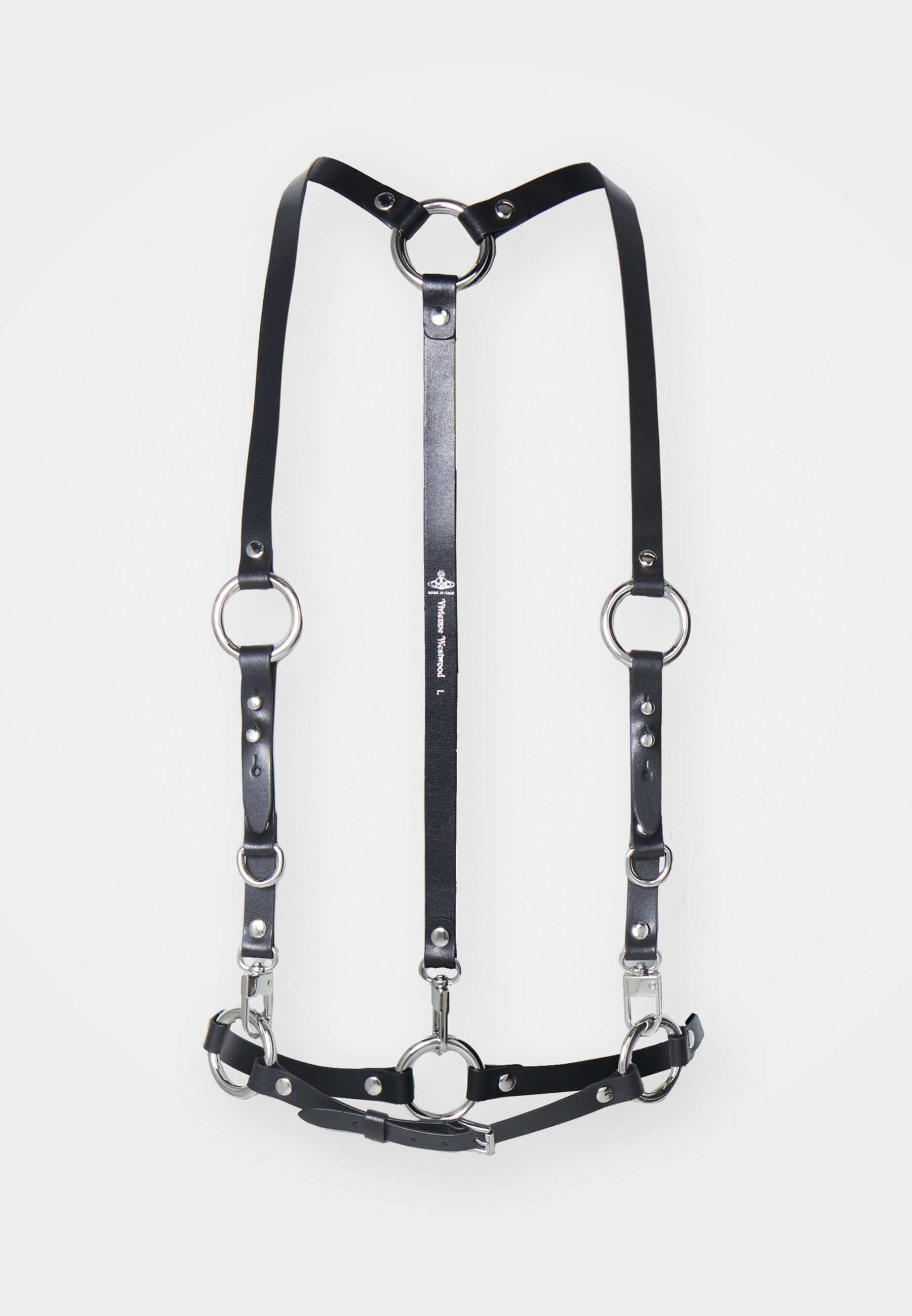 V ivivienne Westwood ACCESSORIESストラップ Vivienne Westwood Black Apple Watch Strap 22mm, designed for