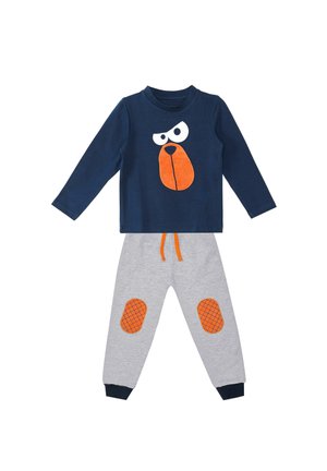 FUNNY FACE SET - Sweatshirt - dunkelblau