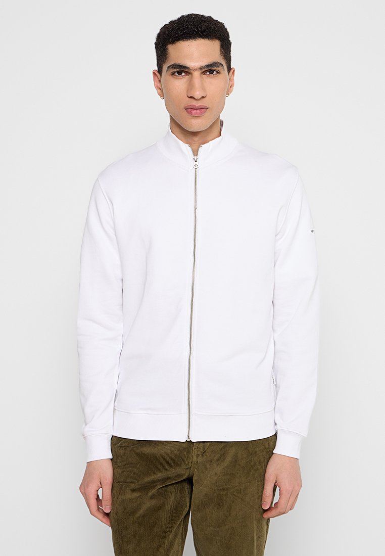Pepe Jeans Sweater met rits wit