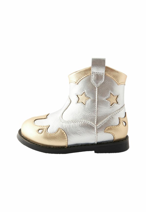 WESTERN- REGULAR FIT – Lauflernschuh – silver metallic