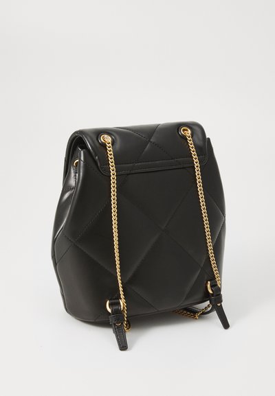 Tory Burch KIRA DIAMOND QUILT MINI BACKPACK - Rygsække - black