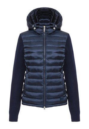 Colmar Originals, COLMAR ORIGINALS GLOSSY HYBRID JACKET WITH HOOD - Winter jacket - dark blue