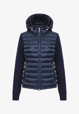 Colmar Originals, COLMAR ORIGINALS GLOSSY HYBRID JACKET WITH HOOD - Winter jacket - dark blue