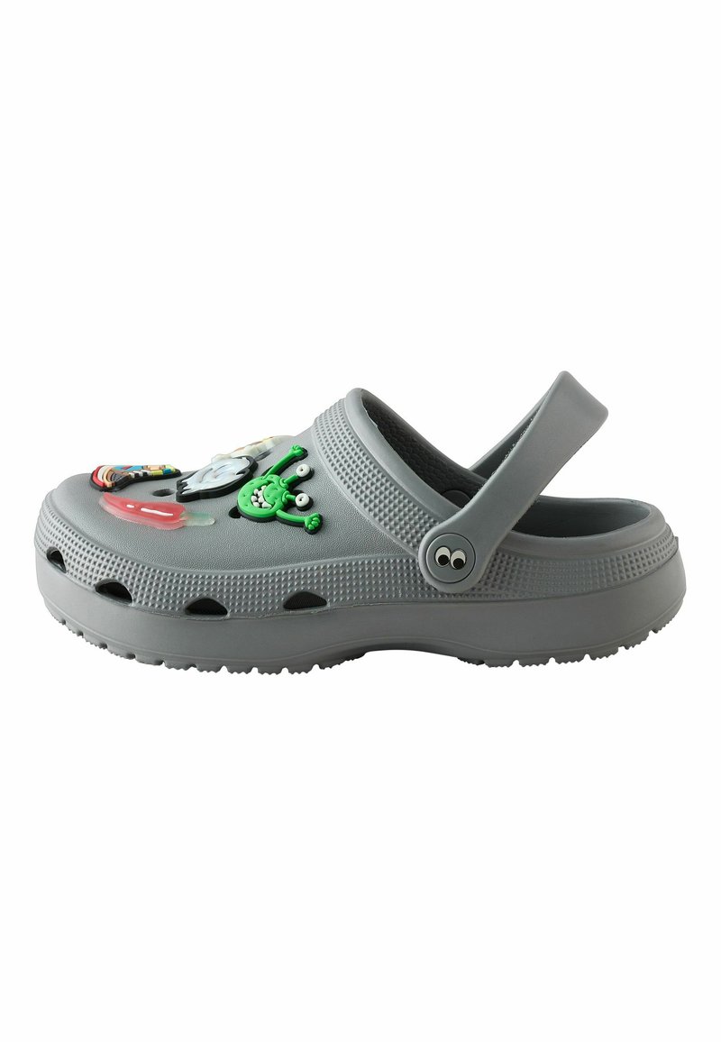 Next REGULAR FIT - CLOGS . - Clogs - grey random/mottled grey - Zalando