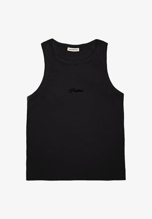 THE EMBROIDERY TANK - Débardeur - black