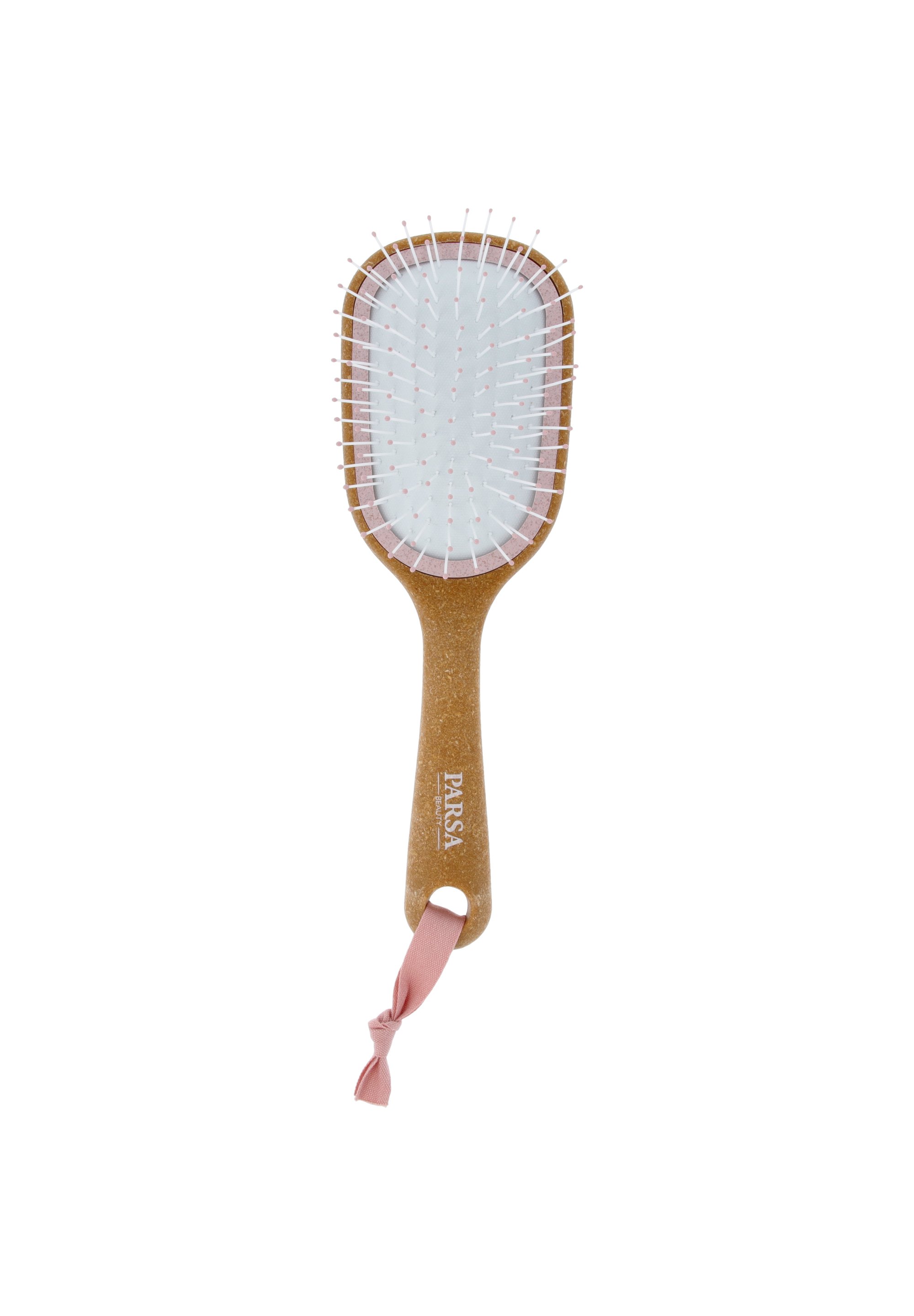 PARSA Beauty LOV.U Entwirrbürste Wet & Dry – Mit Flexiblen Nylonpins Für Nasses & Trockenes Haar, Rosa
