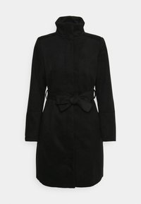 VIPOKU HIGH NECK COAT - Casaco clássico - black