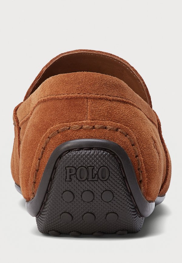 REYNOLD SUEDE DRIVER - Moccasins - teak2