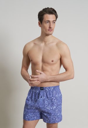 2 PACK - Boxer shorts - blau mittel allover
