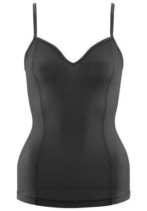 ALL MESH STRAPPY TOP - Unterhemd/-shirt - black