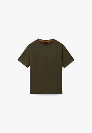 Napapijri, NEDLES JERSEY SS - Základné tričko - olive night g1f