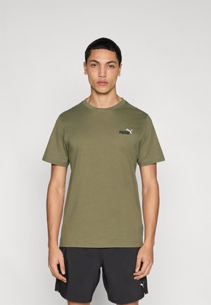 SMALL LOGO TEE - Paprasti marškinėliai - loden green