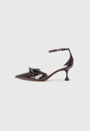 CLARITA FLARE - Classic heels - dark plum