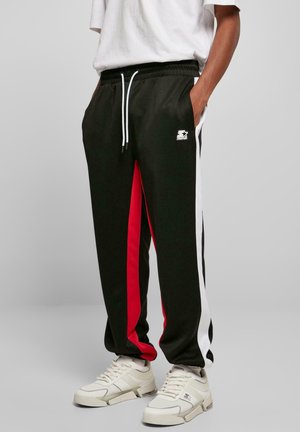 LASER - Trainingsbroek - black cityred white