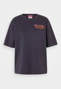 FRONT BACK ARTWORK LOOSE FIT - T-shirt con stampa - washed black