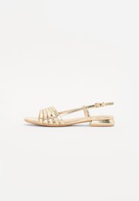 Sandali s paščkom - gold