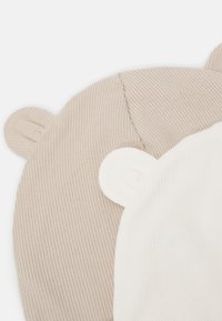 Lindex EARS UNISEX 2 PACK - Muts - light dusty white