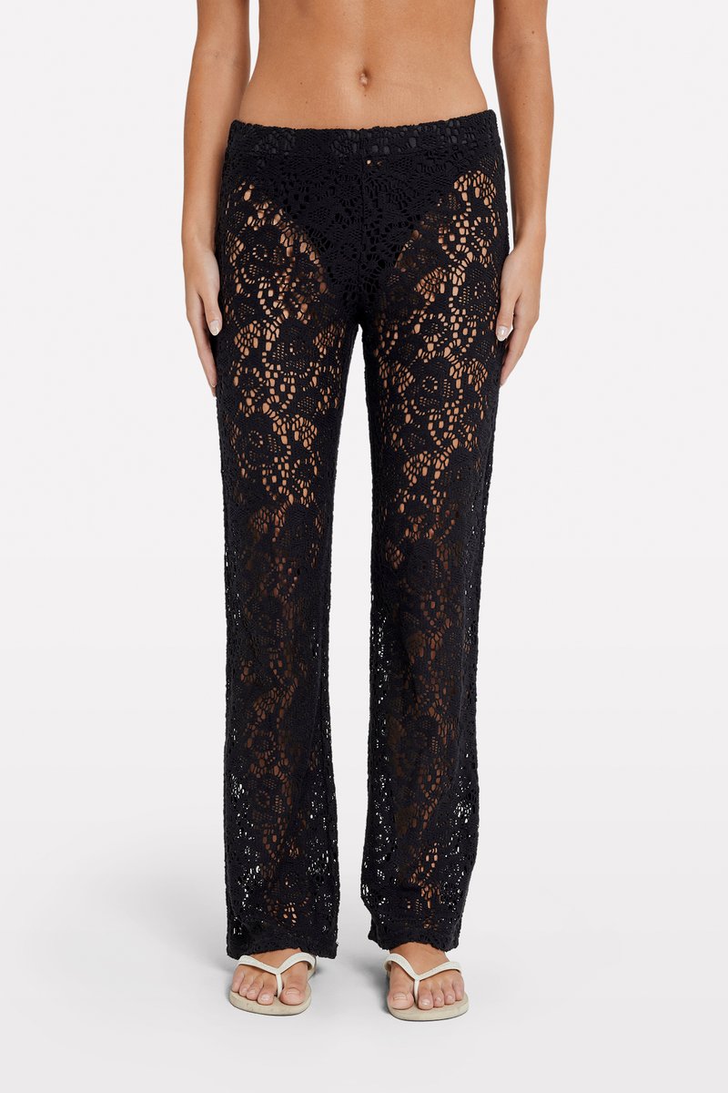 Envii - LET PANTS - Bukse - black, Forstørre