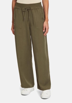 MODERN FIT IM BOHO STYLE - Broek - dunkelgrün