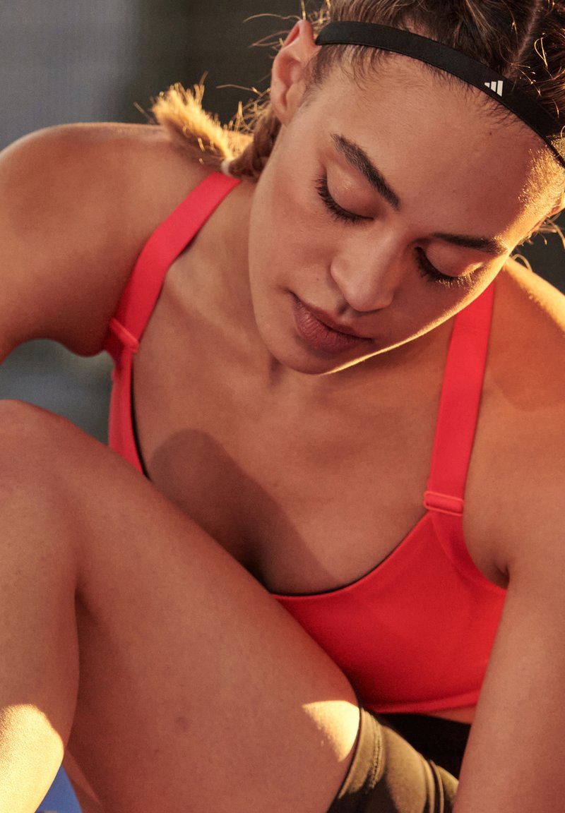 adidas Performance HAIRBANDS - Other accessories - schwarz weiß rot