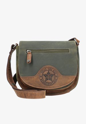 HUNTER - Across body bag - khaki/brown