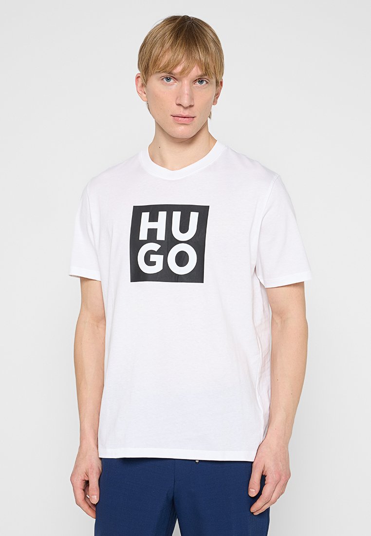 HUGO T-shirt print wit