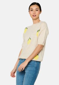 LolaLiza LEMONS  - Apdrukāts T-krekls - lt beige