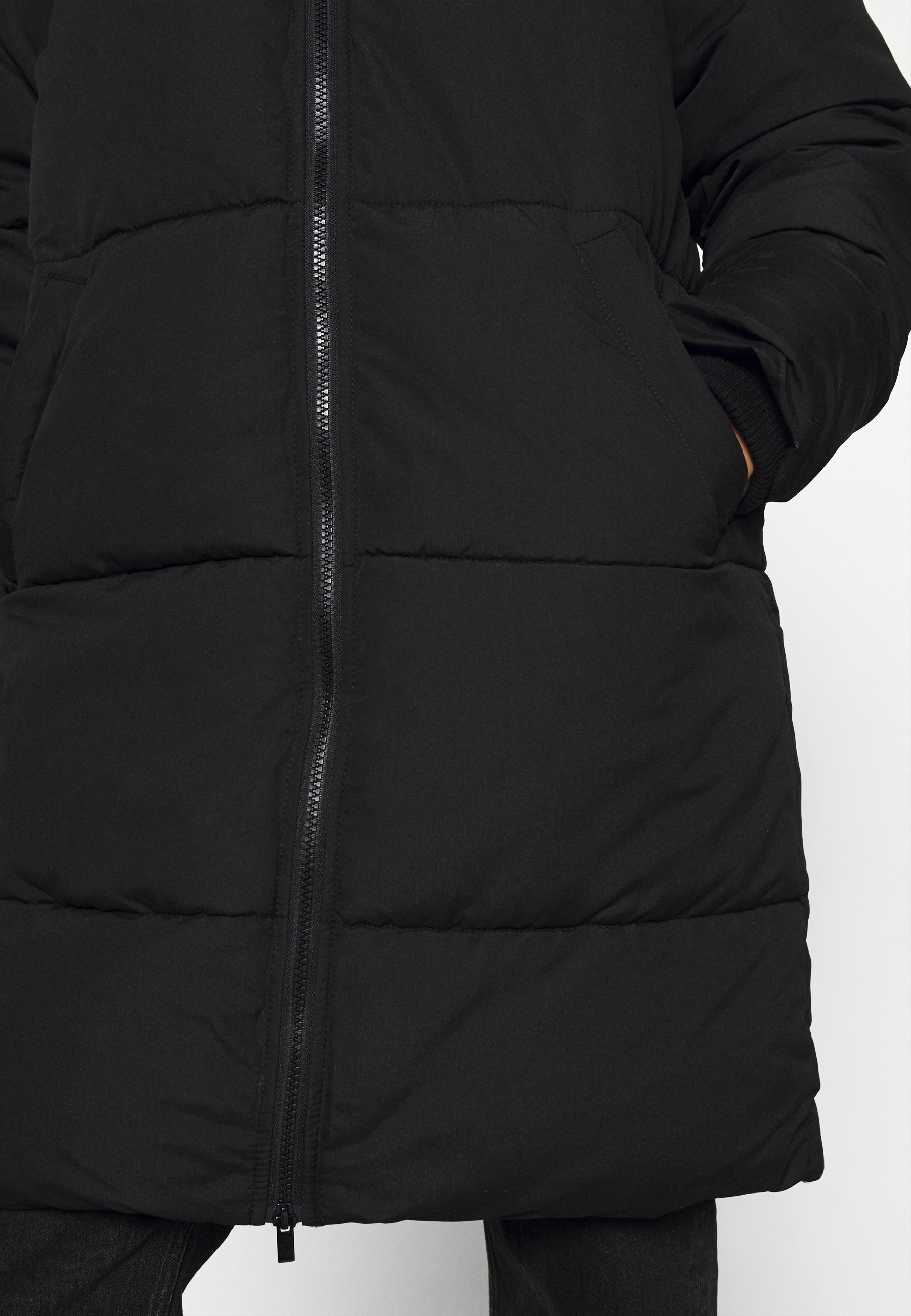 Vila VITRUST Vinterkåpe frakk blacksvart Zalando.no Vila Dunkåpe frakk blacksvart Zalando.no