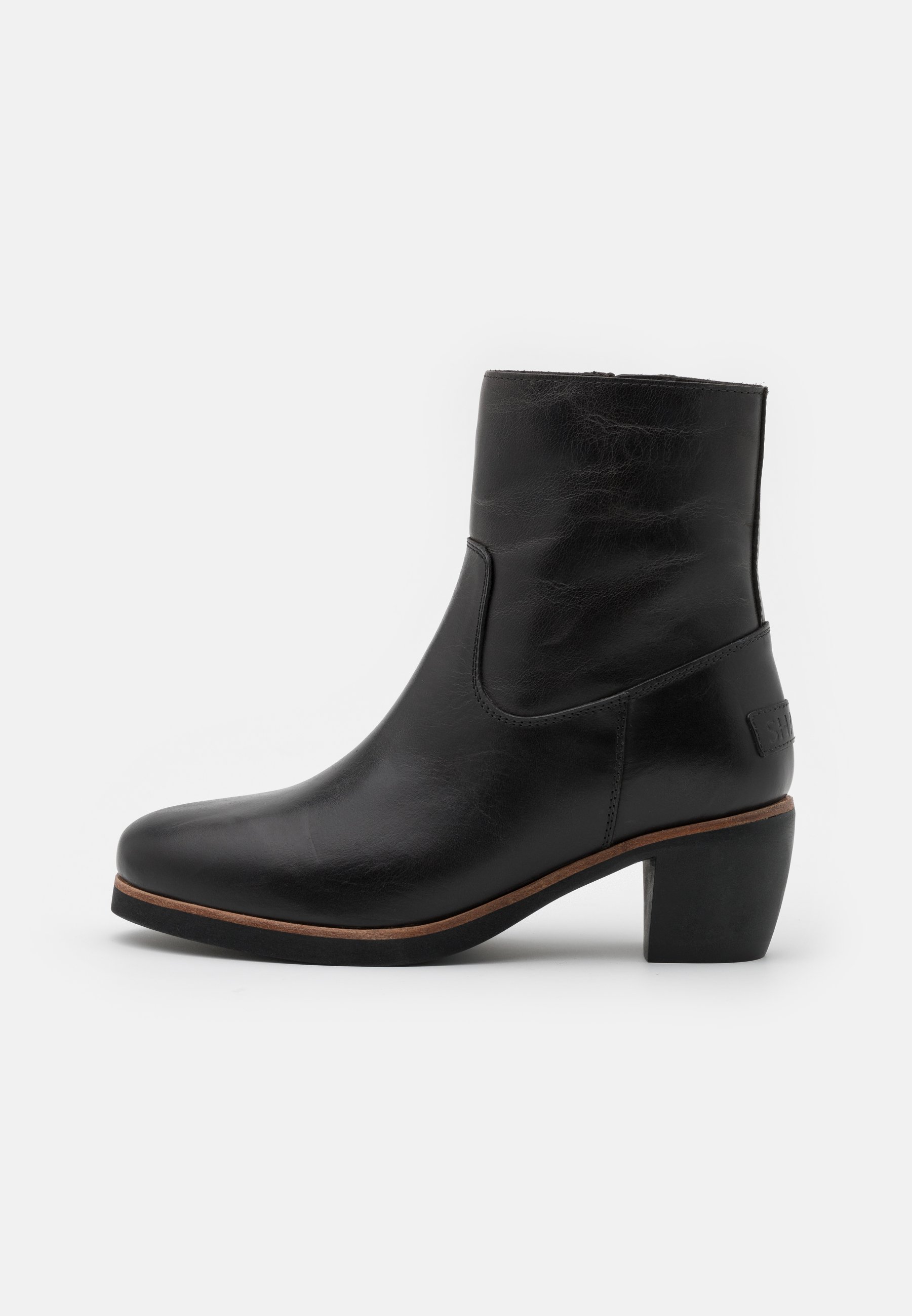 Shabbies Amsterdam Korte laarzen - black/Zwart - Zalando.nl
