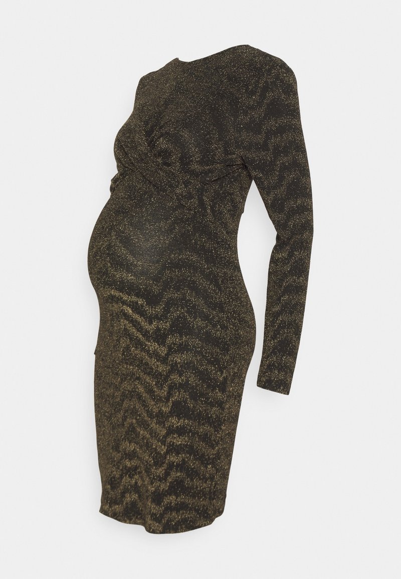 ONLY MATERNITY Cocktail dress / Party dress - gold-coloured - (Pre-owned) - Zalando.ie ONLY MATERNITY Cocktail dress / Party dress - gold-coloured - (Pre-owned) - Zalando.ie