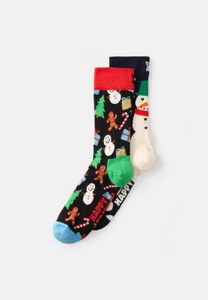 JUMBO SNOWMAN BRING IT ON SOCKS UNISEX 2 PACK  - Chaussettes - multi