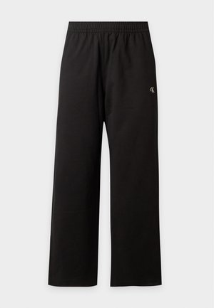 Calvin Klein Jeans, PREMIUM WIDE LEG FASHION - Долнище на анцуг - black