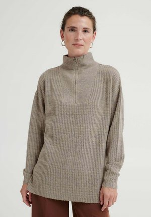 NORA - Strickpullover - cement