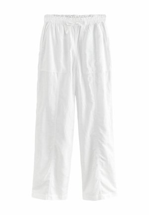 WIDE PULL-ON  - Pantaloni - white