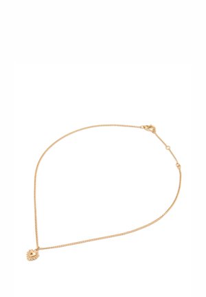 STUDDED HEART - Necklace - gold coloured
