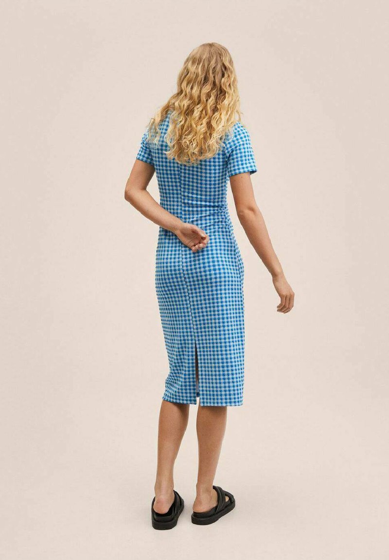 Damen Freizeitkleider | Mango SALONI Etuikleid blauw/dunkelblau - VT76403 Damen Freizeitkleider | Mango SALONI Etuikleid blauw/dunkelblau - VT76403