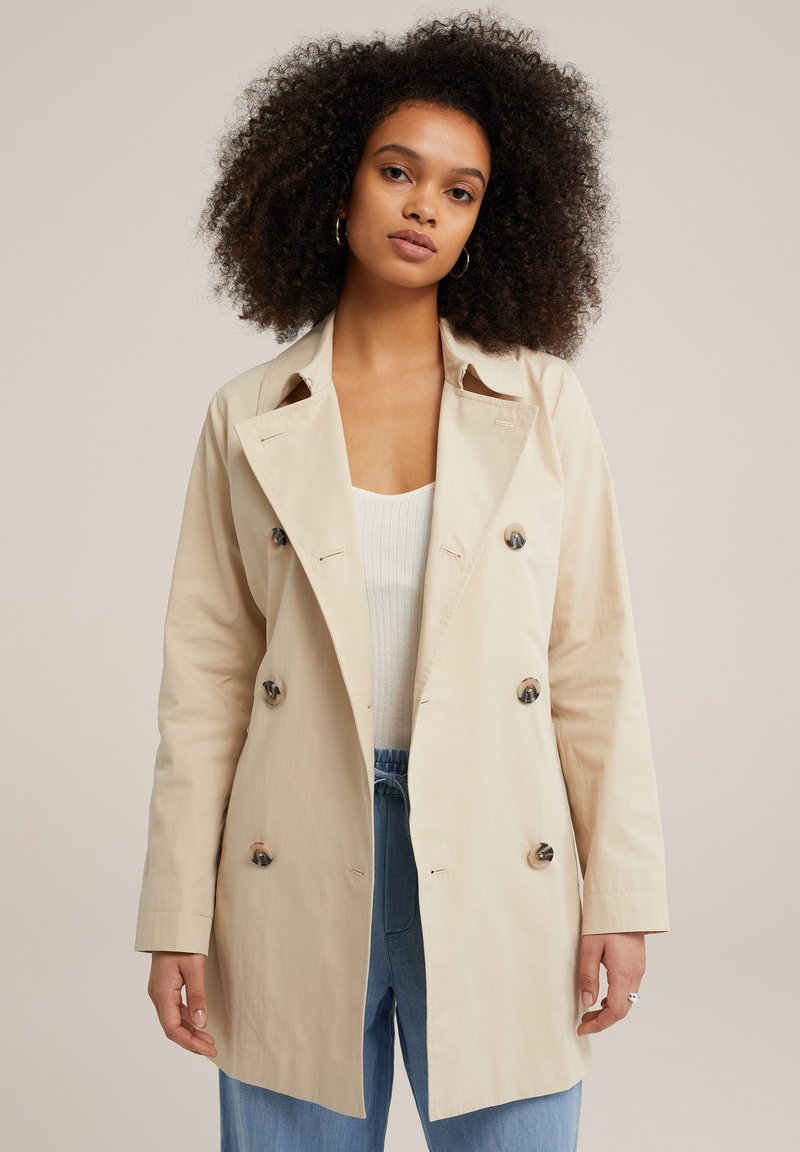 WE Fashion Lietpaltis - beige