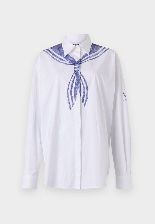 OLIVIA - Button-down blouse - fantasia bianco2