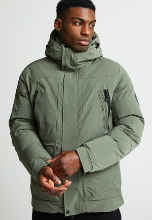 ERANIO PUFFER  - Parkatakki - dusty olive
