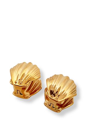 ByNouck SCALLOP HOOP - Earrings - gold coloured