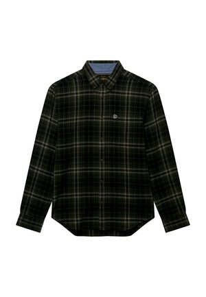 Superdry & Co, Overhemd - frontier check olive green