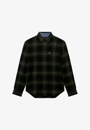 Superdry & Co, Overhemd - frontier check olive green
