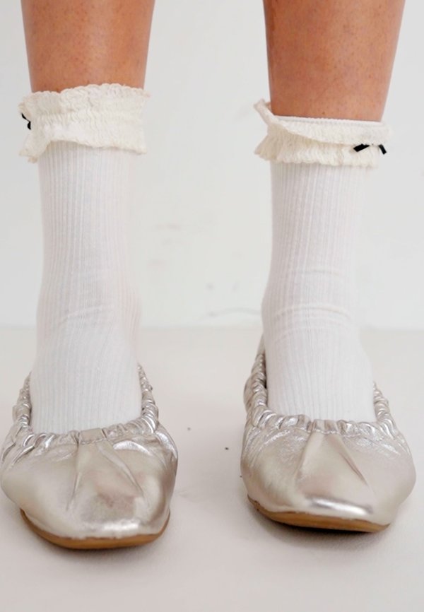 ALOR-A - Ballet pumps - gold2