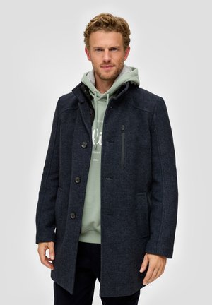 Halflange jas - navy