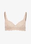 AMOURETTE - Merevítős melltartó - beige