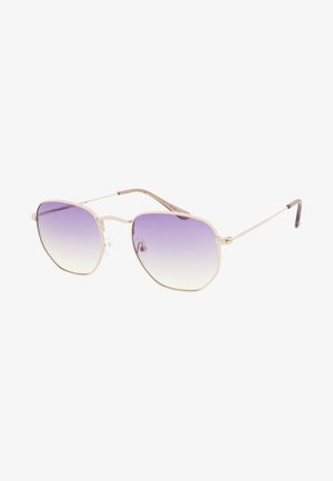 AUGUST - Sunglasses - gold/purple