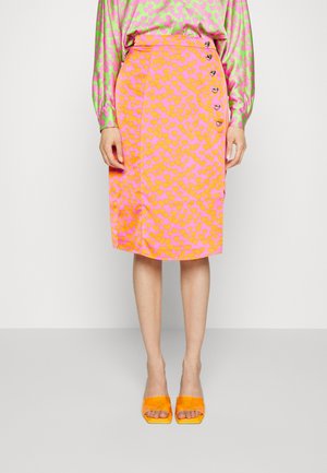 Jupe crayon - neon pink