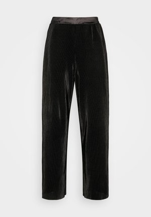Vero Moda VMAVI PLISSE PANT  - Παντελόνι - black