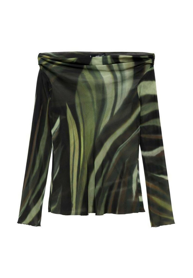 Mango Blouse zwart Mango Blouse zwart