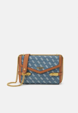 ZADIE LOGO XBODY FLAP - Borsa a tracolla - blue denim